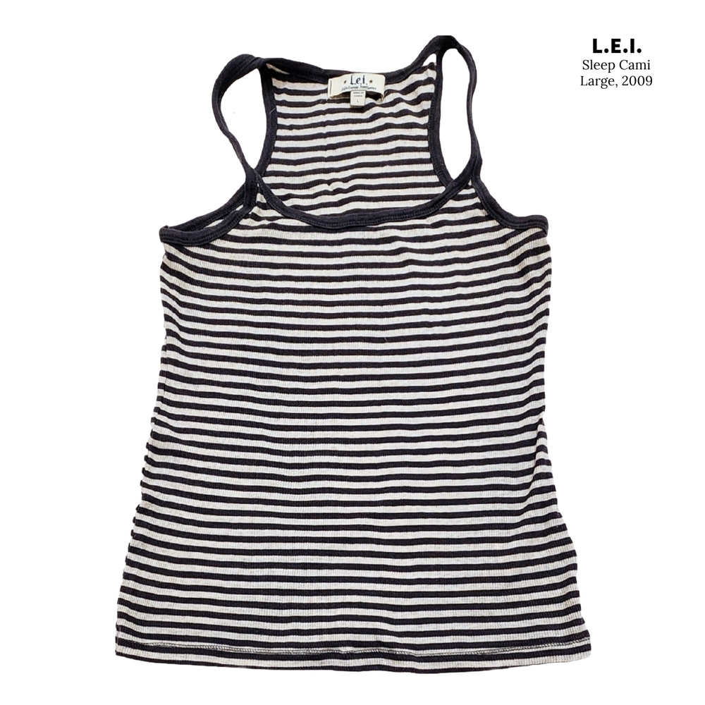 LEI Monochrome Striped Women's Cami